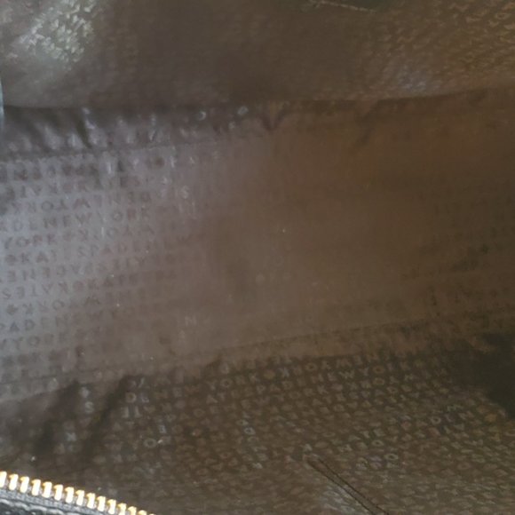 Kate Spade Elissa Black Croc Large Tote Excellent - Picture 12 of 16